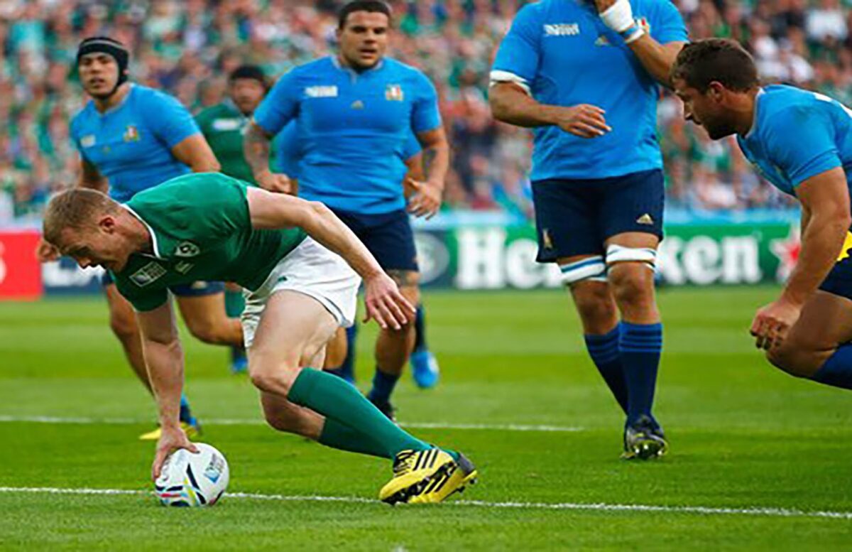 RWC 2015: Ireland secure quarter-final place with nervy Italian win