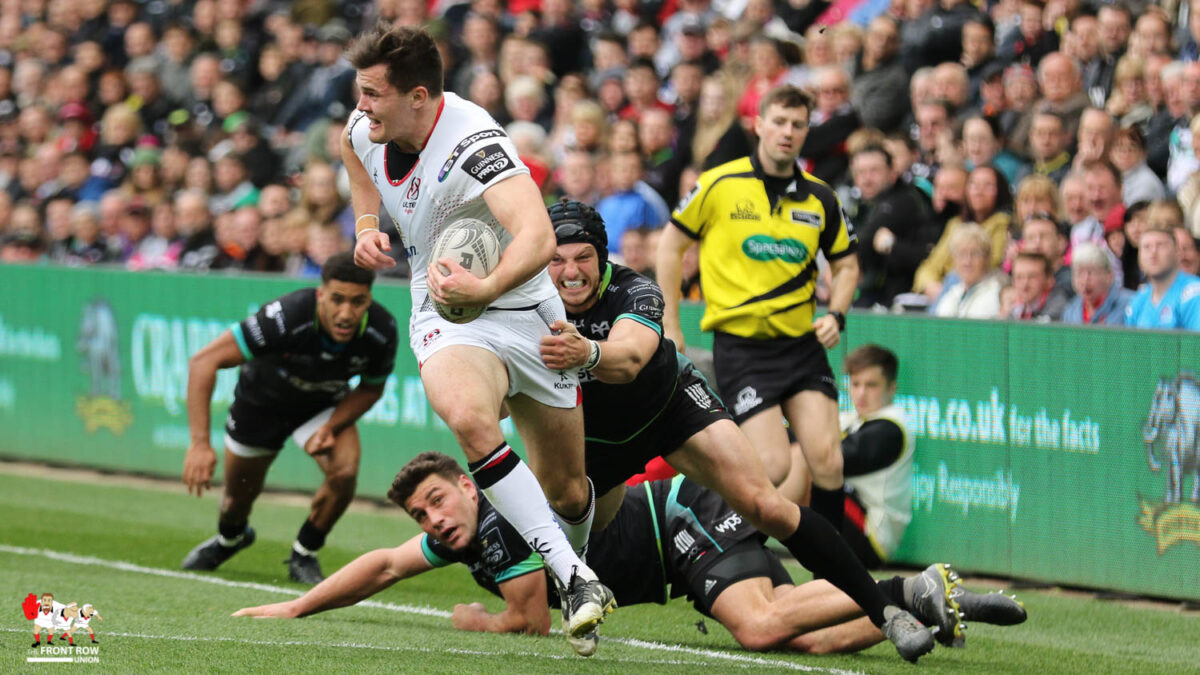 Ulster Rugby’s playoff hopes end in Swansea