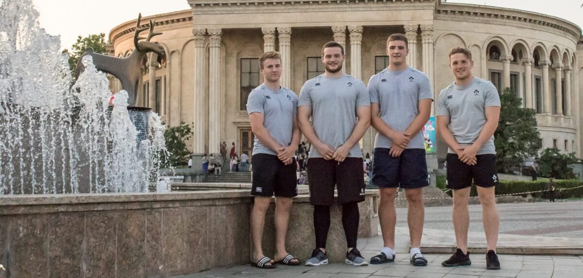 Peter Cooper, Marcus Rea, Jonny Stewart, Marcus Rea, Ireland U20, Kutaisi