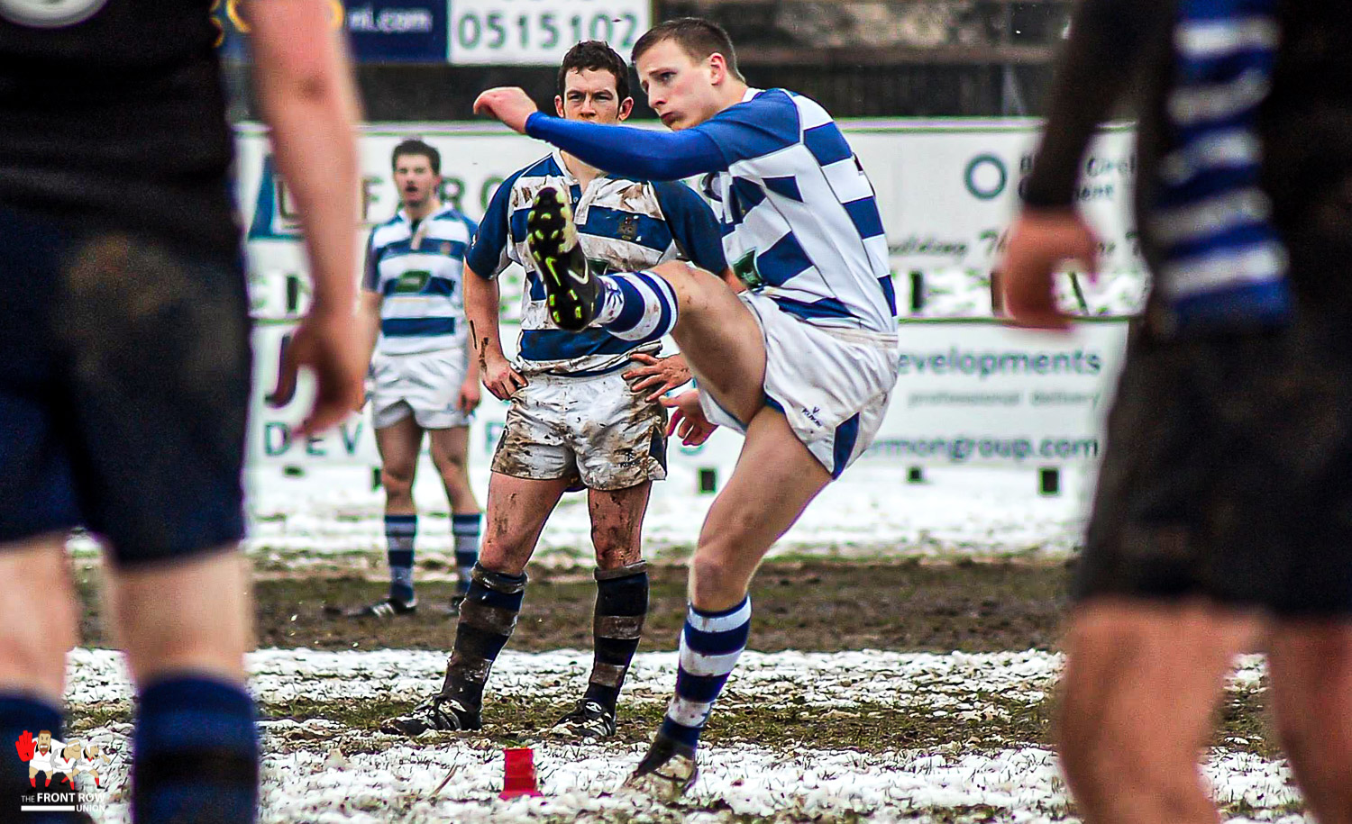 Photos by John McMurtry, The Front Row Union, of Dungannon 16 Galway Corinthians 13, All Ireland Cup, Saturday 12th March 2011 at Stevenson Park