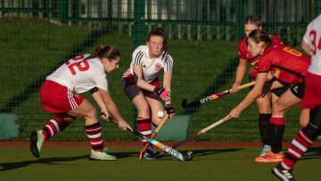 Action from the Junior II match between Larne II and Banbridge II on Saturday 6 January 2024. Photo: John McMurtry. © FRU SPORTS 2024.
