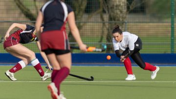 Action from the Junior 7 match between Owls III and Banbridge IV on Saturday 27 January 2024. Photo: John McMurtry. © FRU SPORTS 2024.
