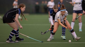 Action from the Junior 3 match between CIYMS II and Ulster University Elks on Saturday 3 February 2023. Photo: John McMurtry. © FRU SPORTS 2023.