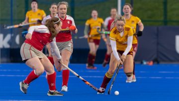 Action from the Irish Junior Cup match between Mossley II and Pegasus II on Saturday 3 February 2023. Photo: John McMurtry. © FRU SPORTS 2023.