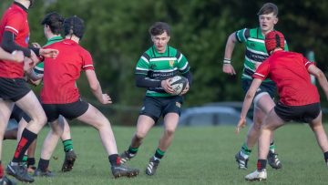 Action from the Medallion Shield match between Sullivan Upper and Regent House on Saturday 3 February 2023. Photo: John McMurtry. © FRU SPORTS 2023.