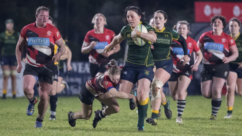 Action from the match between Cooke and Railway Union on Saturday 10 February 2024. Photo: John McMurtry. © FRU SPORTS 2024.