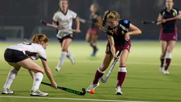 Action from the Senior League 2 match between Owls and Limavady on Friday 16 February 2024. Photo: John McMurtry. © FRU SPORTS 2024.