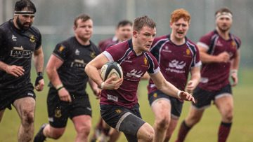 Action from the Championship 2 match between Academy and Virginia on Saturday 9 March 2024. Photo: John McMurtry. © FRU SPORTS 2024.