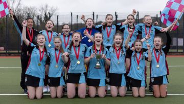 Action from the U14 High School Cup match between Kilkeel High and Newtownhamilton High on Thursday 14 March 2023. Photo: John McMurtry. © FRU SPORTS 2023.