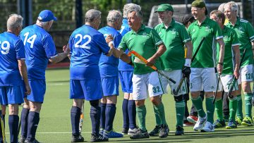 Action from the match between Ireland and Scotland O70 on Saturday 18 May 2024. Photo: Cyril Boyd. © FRU SPORTS 2024.