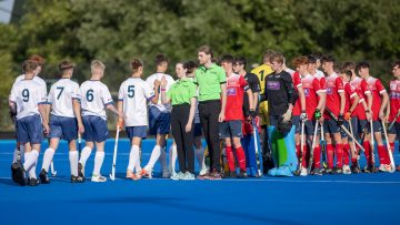 Action from the U16 Development Series match between Ulster and Scotland on Friday 7 June 2024. Photo: John McMurtry. © FRU SPORTS 2024.