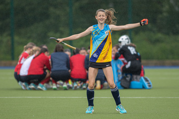 Action from the U18 Girls Representative match between Ulster and Hockey Mentors on Thursday 15 August 2024. Photo: John McMurtry. © FRU SPORTS 2024.