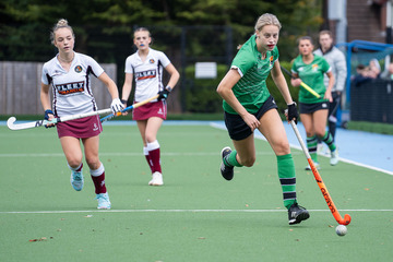 Action from the Stevenson Cup match between Sullivan Upper and Belfast Royal Academy on Wednesday 25 September 2024. © FRU SPORTS 2024.