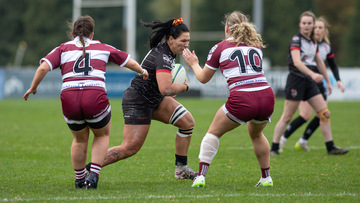 Action from the match between Cooke and Tullow on Saturday 5 October 2024. Photo: John McMurtry. © FRU SPORTS 2024.