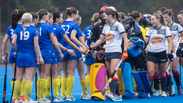 Action from the U16 Girls Interprovincial match between Ulster and Leinster on Sunday 6 October 2024. Photo: John McMurtry. © FRU SPORTS 2024.