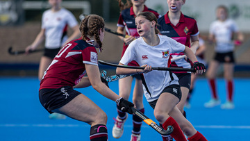 Action from the U14 Stevenson Cup match between Banbridge Academy and Royal School Armagh on Thursday 17 October 2024. Photo: John McMurtry. © FRU SPORTS 2024.
