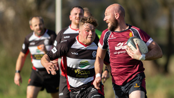 Action from the Provincial East 2 match between Academy III and Cooke III on Saturday 19 October 2024. Photo: John McMurtry. © FRU SPORTS 2024.