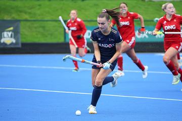 Action from the match between Ulster University Elks and Old Alex on Saturday 26 October 2024. © FRU SPORTS 2024.
