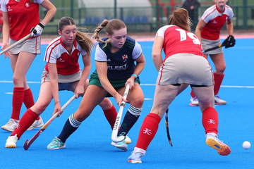 Action from the McConnell Cup match between Queen's University 2XI and Pegasus 3XI on Saturday 2 November 2024. © FRU SPORTS 2024.