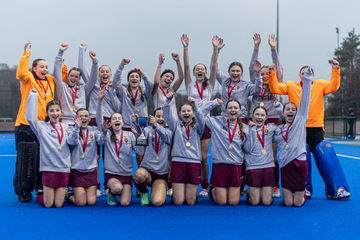Action from the U14 Stevenson Bowl Final match between Lurgan Junior High and Dromore High on Thursday 5 December 2024. Photo: John McMurtry. © FRU SPORTS 2024.