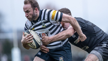 Action from the Championship 2 match between CIYMS and Ards on Saturday 14 December 2024. Photo: John McMurtry. © FRU SPORTS 2024.