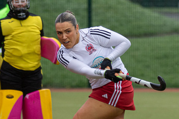 Action from the Ulster Senior Cup match between Larne and Raphoe on Saturday 11 January 2025. Photo: John McMurtry. © FRU SPORTS 2025.