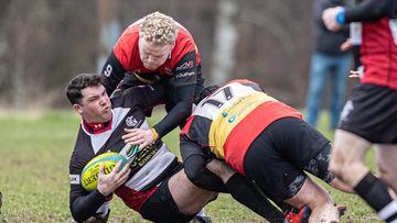 Action from the McCambley Cup match between Cooke 3XV and Ophir on Saturday 18 January 2025. Photo: John McMurtry. © FRU SPORTS 2025.