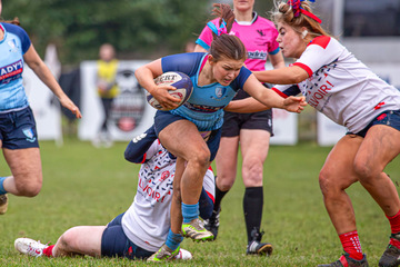Action from the Junior Cup match between Malone and Barnhall on Sunday 19 January 2025. © FRU SPORTS 2025.