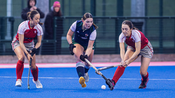 Action from the Irish Senior Cup match between Pegasus and Queen's University on Saturday 15 February 2025. Photo: John McMurtry. © FRU SPORTS 2025.