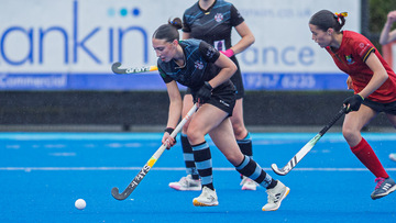 Action from the Senior Cup match between Portadown College and Banbridge Academy on Wednesday 26 February 2025. Photo: John McMurtry. © FRU SPORTS 2025.