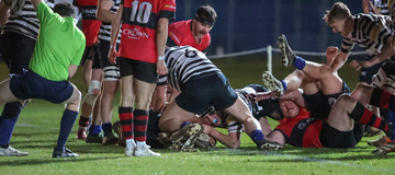 Action from the Championship 2 on Tuesday 11 March 2025. © FRU SPORTS 2025.