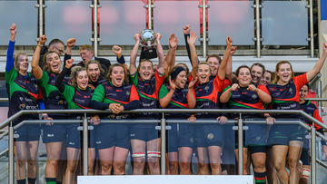 Action from the Suzanne Fleming Cup match between Clogher Valley and Ballymena on Saturday 15 March 2025. Photo: Cyril Boyd. © FRU SPORTS 2025.