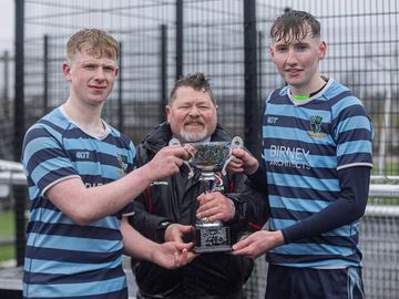 Action from the match between Ballymoney and Cavan on Saturday 29 March 2025. Photo: John McMurtry. © FRU SPORTS 2025.