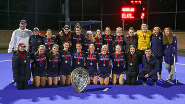 Action from the Ulster Shield match between Queen's University and Ulster University Elks on Wednesday 2 April 2025. © FRU SPORTS 2025.
