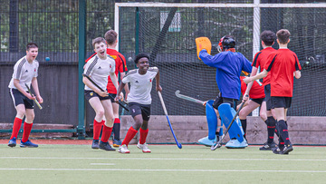 Action from the match between Raphoe and Banbridge on Sunday 13 April 2025. Photo: John McMurtry. © FRU SPORTS 2025.