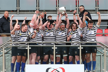 Action from the Forster Cup match between Ballynahinch 4XV and CIYMS 2XV on Saturday 19 April 2025. © FRU SPORTS 2025.