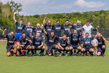 Action from the Junior 2 Cup match between Mossley 2XI and Lisnagarvey 4XI on Saturday 10 May 2025. Photo: John McMurtry. © FRU SPORTS 2025.