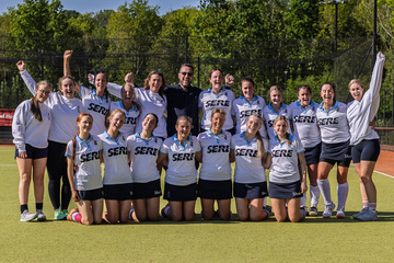 Action from the Intermendiate Plate match between NICS HC and Lisnagarvey 3XI on Saturday 10 May 2025. © FRU SPORTS 2025.