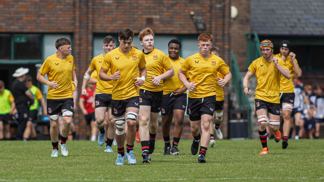 Action from the Representative Friendly match between Ulster U18 Club and EIRA U18 on Sunday 21 July 2025. Photo: John McMurtry. © FRU SPORTS 2025.