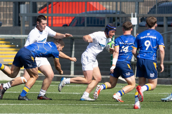 Action from the U18 Schools Interprovincial match between Ulster and Leinster on Sunday 17 August 2025. Photo: John McMurtry. © FRU SPORTS 2025.