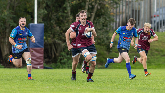Action from the match between Academy and Cooke on Saturday 6 September 2025. Photo: John McMurtry. © FRU SPORTS 2025.