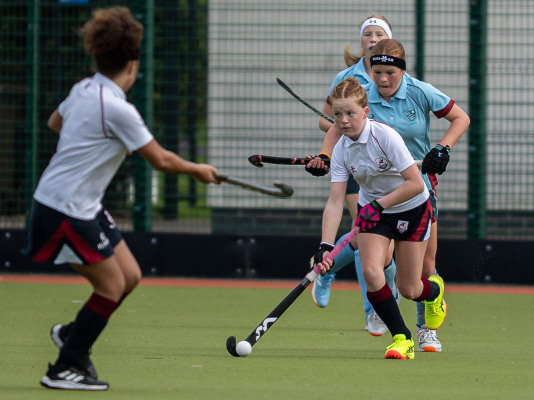 Action from the Junior Friendly match between Larne Grammar and Strathearn School on Saturday 13 September 2025. Photo: John McMurtry. © FRU SPORTS 2025.