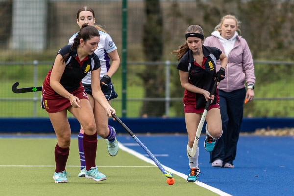 Action from the Junior 8 match between Owls 3XI and North Down 4XI on Saturday 11 October 2025. Photo: John McMurtry. © FRU SPORTS 2025.