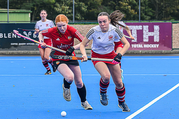 Action from the match between Banbridge and Larne on Saturday 18 October 2025. Photo: Cyril Boyd. © FRU SPORTS 2025.
