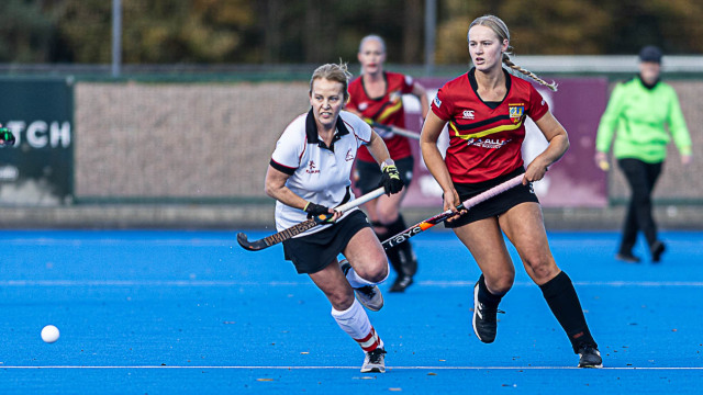 Action from the Junior 4 match between Banbridge 3XI and Priorians 2XI on Saturday 1 November 2025. Photo: John McMurtry. © FRU SPORTS 2025.