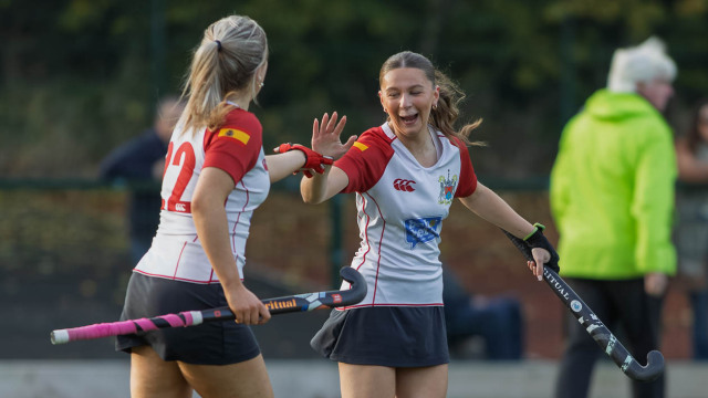 Action from the McDowell Cup match between Royal School Armagh 2XI and Rainey Endowed 2XI on Thursday 6 November 2025. Photo: John McMurtry. © FRU SPORTS 2025.