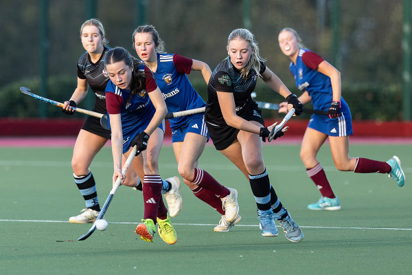 Action from the Schools Friendly match between Victoria College and Portadown College on Thursday 6 November 2025. Photo: Bob Given. © FRU SPORTS 2025.