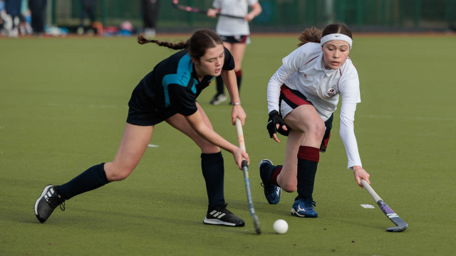 Action from the Junior Friendly match between Larne Grammar and Cookstown High on Saturday 21 November 2025. Photo: John McMurtry. © FRU SPORTS 2025.