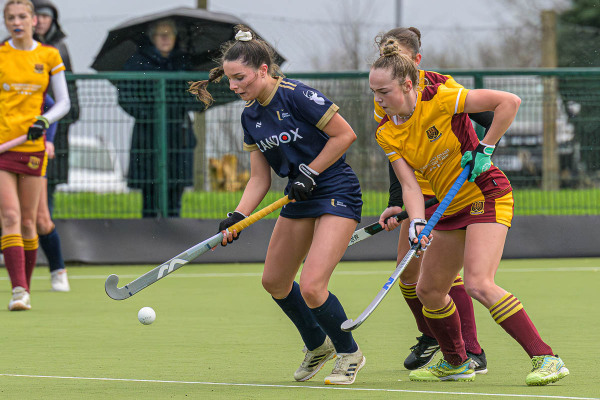Action from the Ulster Shield match between Mossley and Ulster University Elks on Saturday 13 December 2025. Photo: Cyril Boyd. © FRU SPORTS 2025.