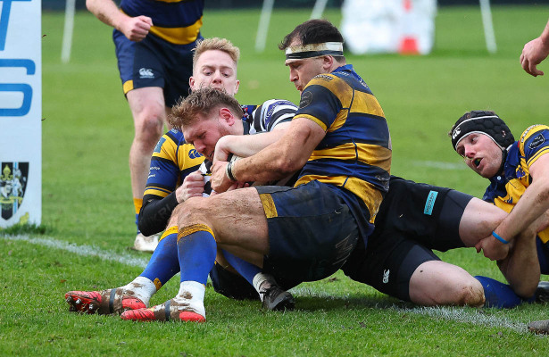 Action from the Championship 1 on Wednesday 20 December 2102. © FRU SPORTS 2102.